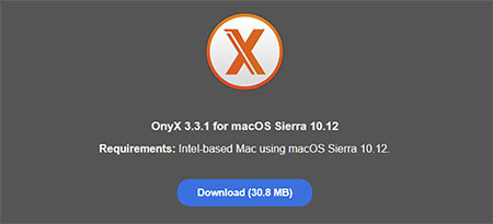 OnyX 3.3.1 for macOS Sierra 10.12