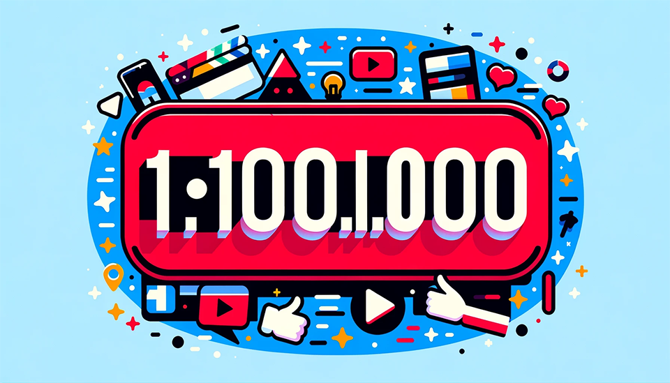 YouTubeの100万再生から得られる収入はいくら？